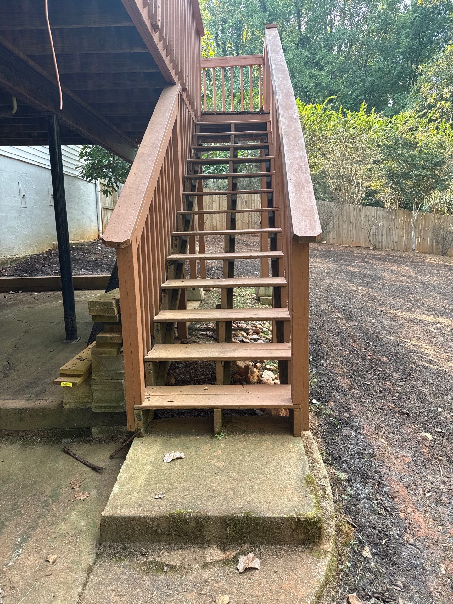 Deck Resurface using Pressure Treated Pine in Lilburn, GA by Nelson Exteriors