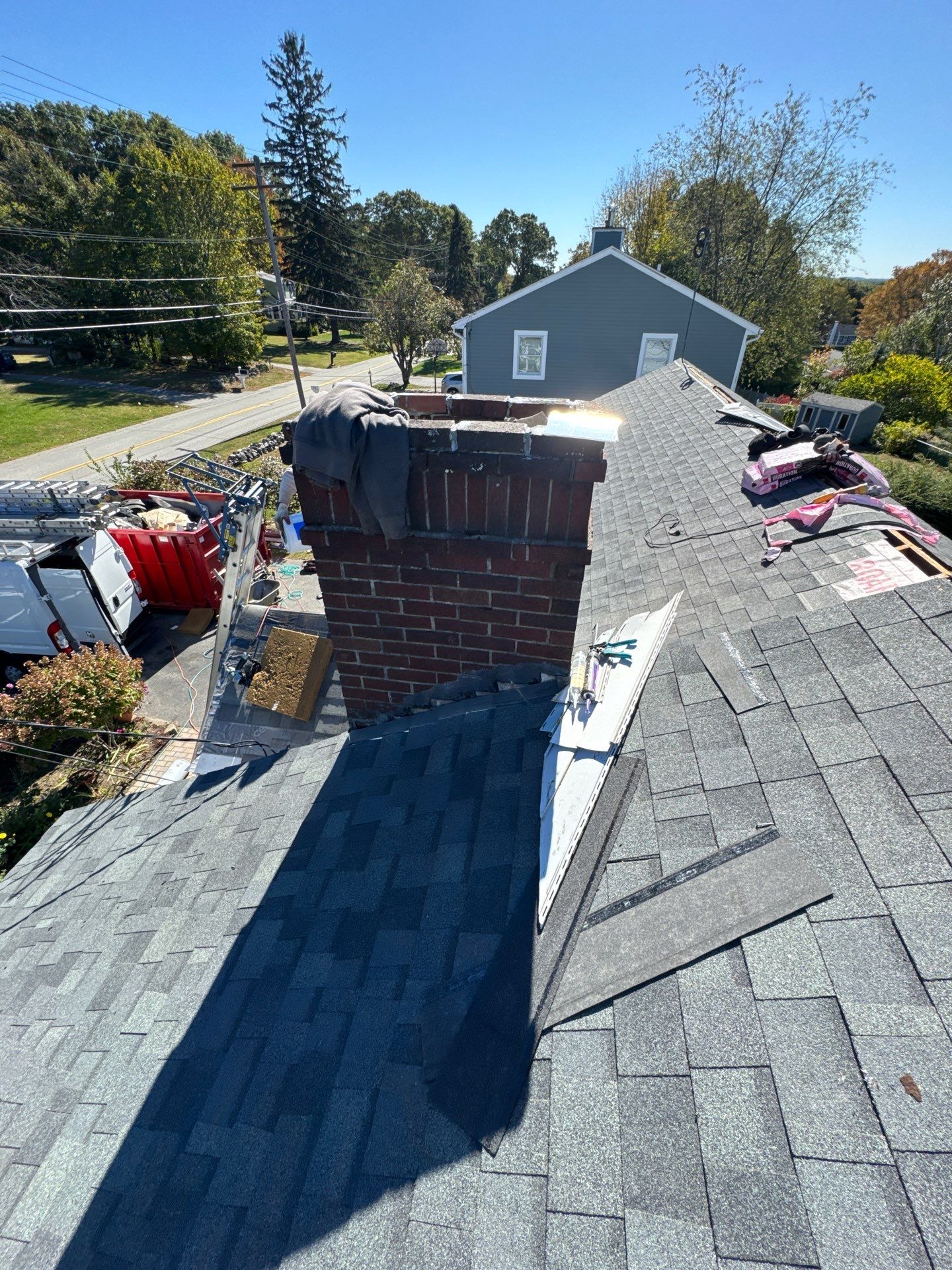 Full Roof Replacement & EPDM Integration | Tewksbury, MA by Mighty Dog Roofing of Greater Middlesex County