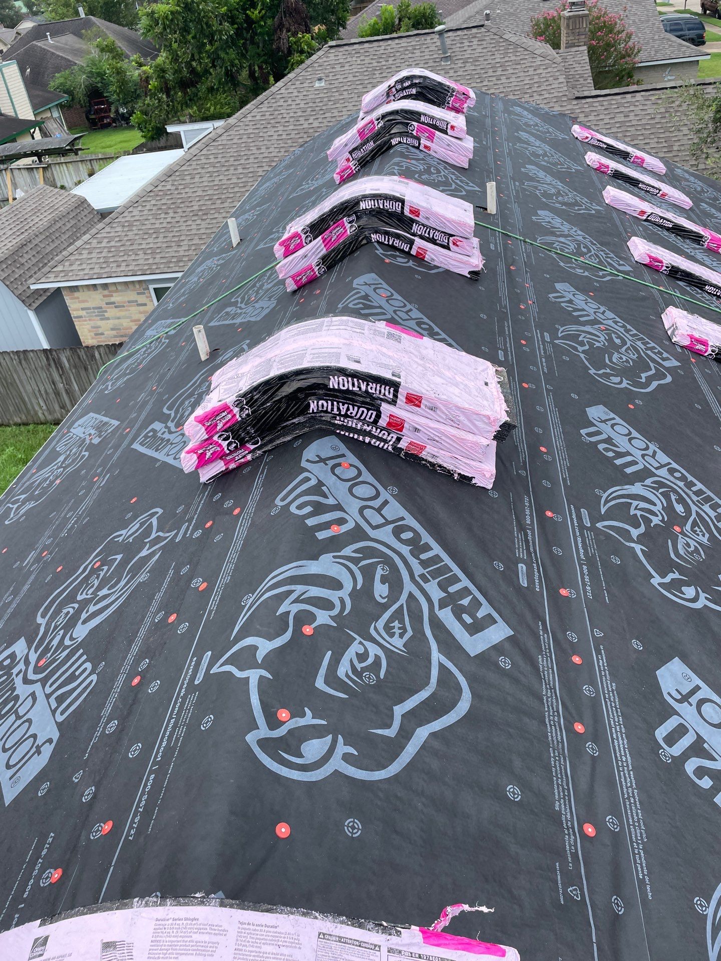 Residential Roofing Repair using Owen's Corning Duration (Lifetime) Shingles by Roof Repair Company