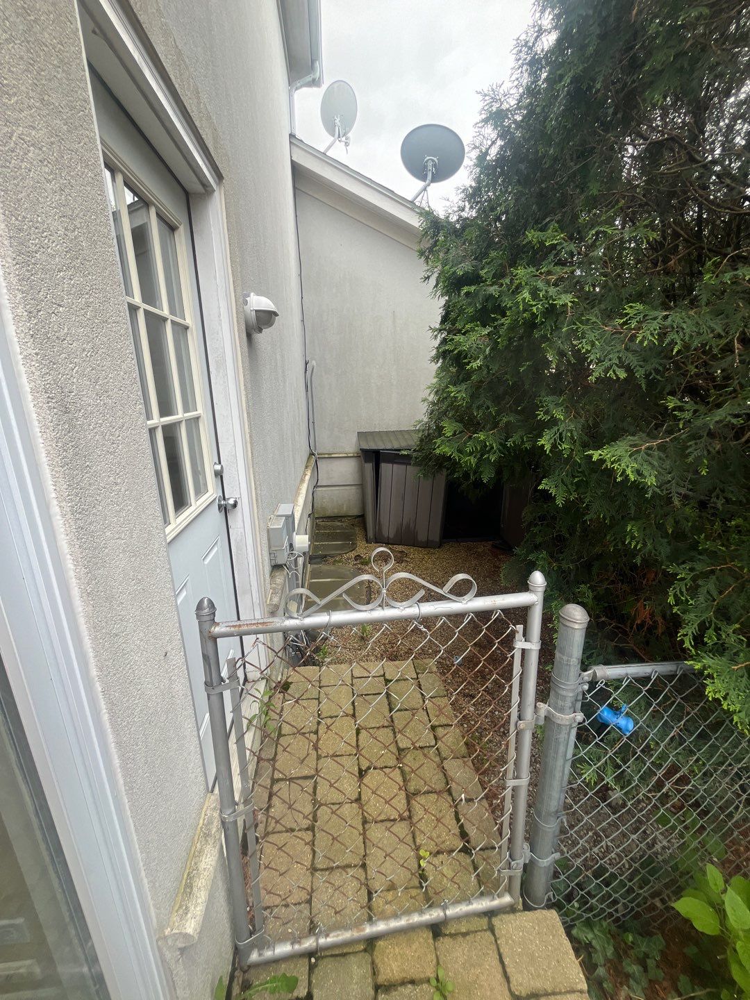 dryvit using Algaecide, soft wash soap by Northern Power Washing LLC.