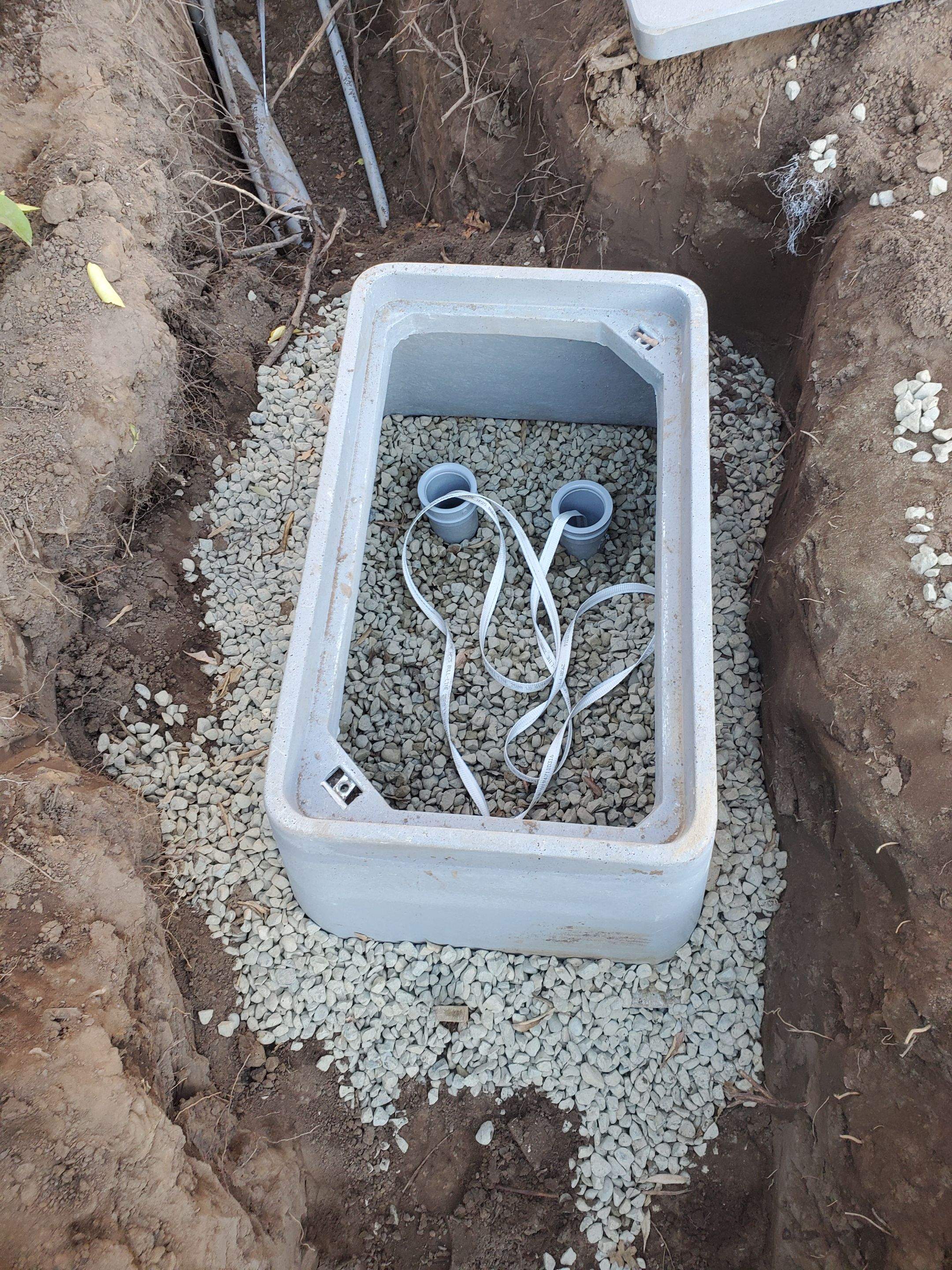 overhead to underground service by Peach Electric Inc