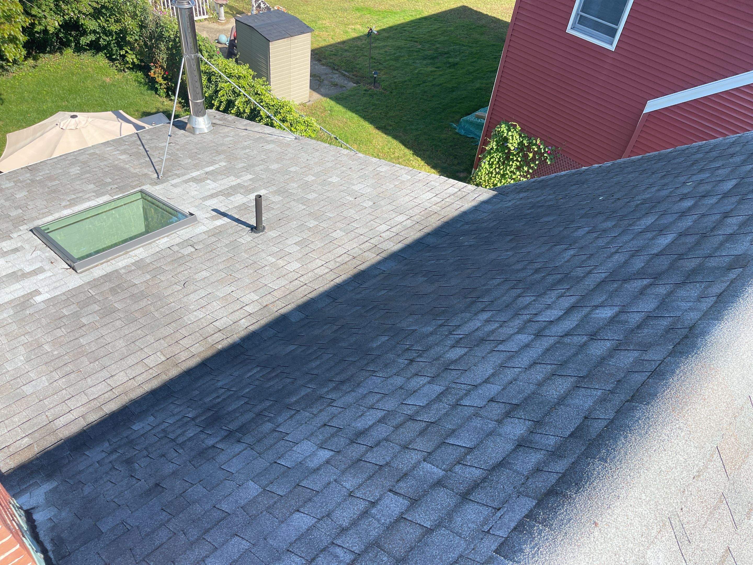 Residential Roofing Installation using Owens Corning TruDefinition Sierra Gray by A Plus Exterior