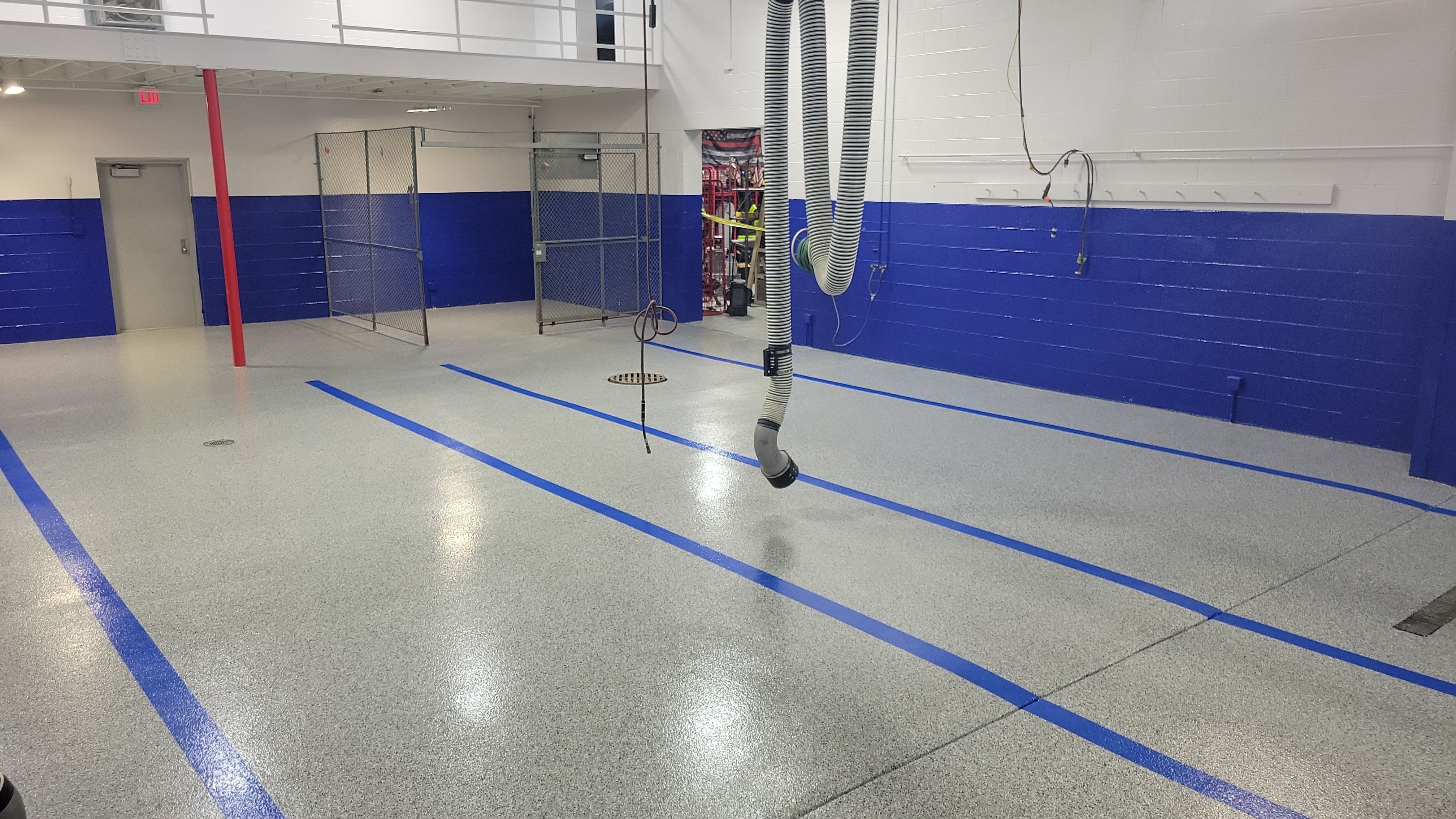 Fire Station in Stonewash - North Jackson, OH by Alexander Concrete Coatings