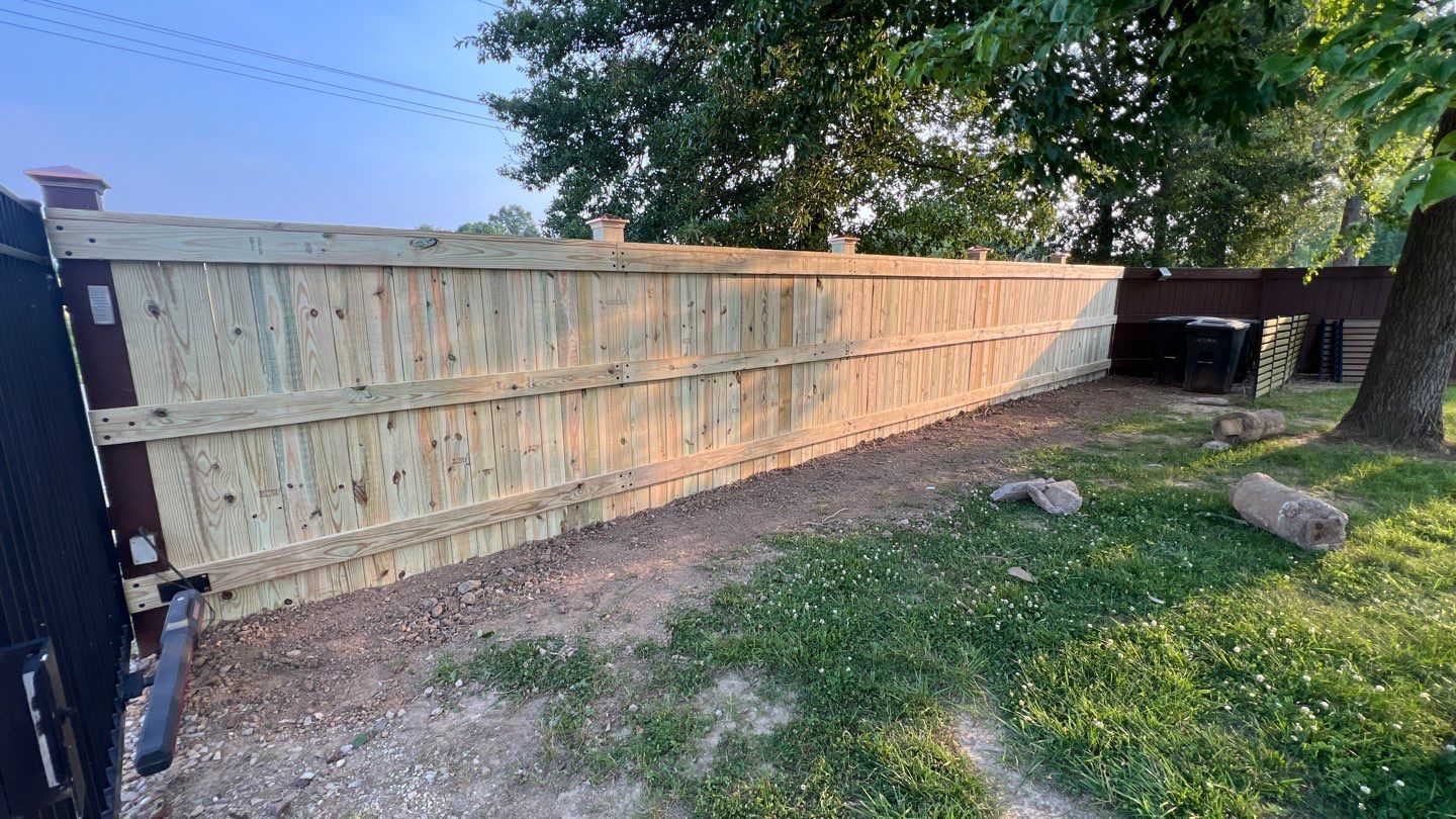Project in Evansville by Mr. Fence