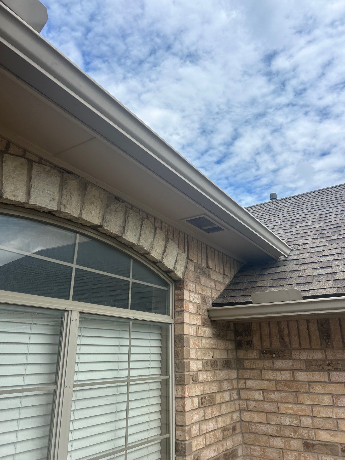 Soffit Replacement and Exterior Painting in Edmond, OK by McCann's Roofing and Construction