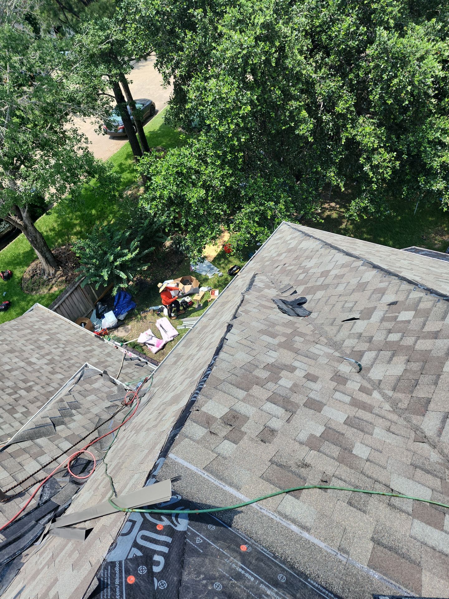 Residential Roofing Repair using Owen's Corning Duration (Lifetime) Shingles by Roof Repair Company