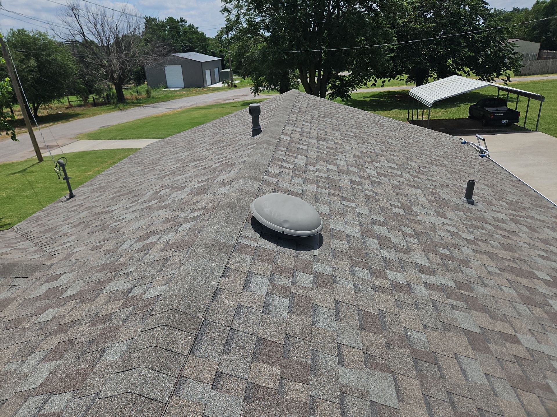 Roof Replacement Project in Geary, OK by Z Construction & Roofing, LLC