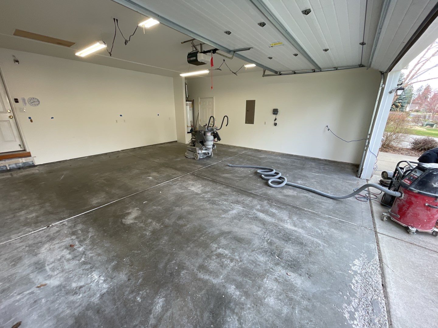 Garage Transformation using Silver Creek by Croc Coatings, LLC