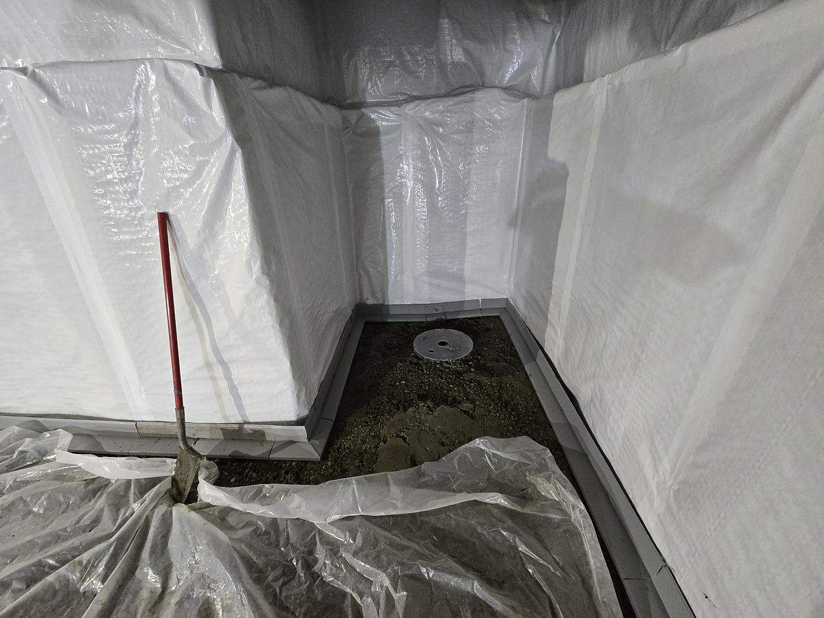 48 Foundation Crack Injections & Allied Shield Water Defense Installation by Allied Water Services