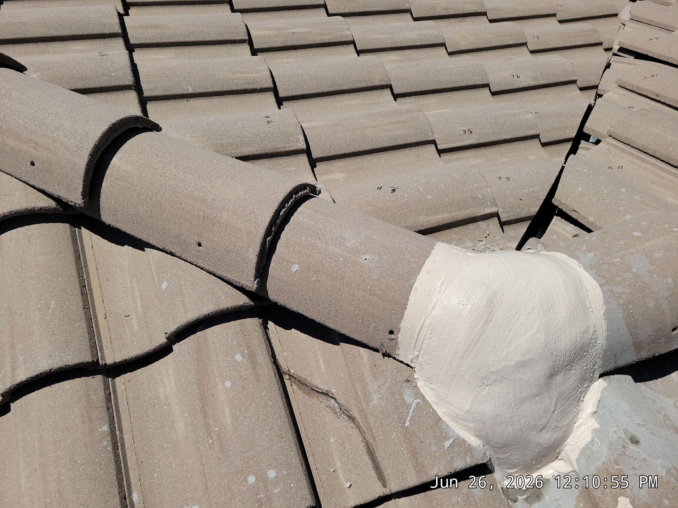 Comprehensive Concrete Tile Roof Underlayment replacement and Vent Sealing in Albuquerque by Doyle Roof Masters Inc
