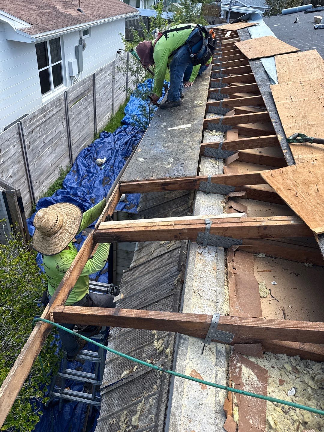 Project in St. Petersburg 33703 by Mitchell Roofing Company LLC
