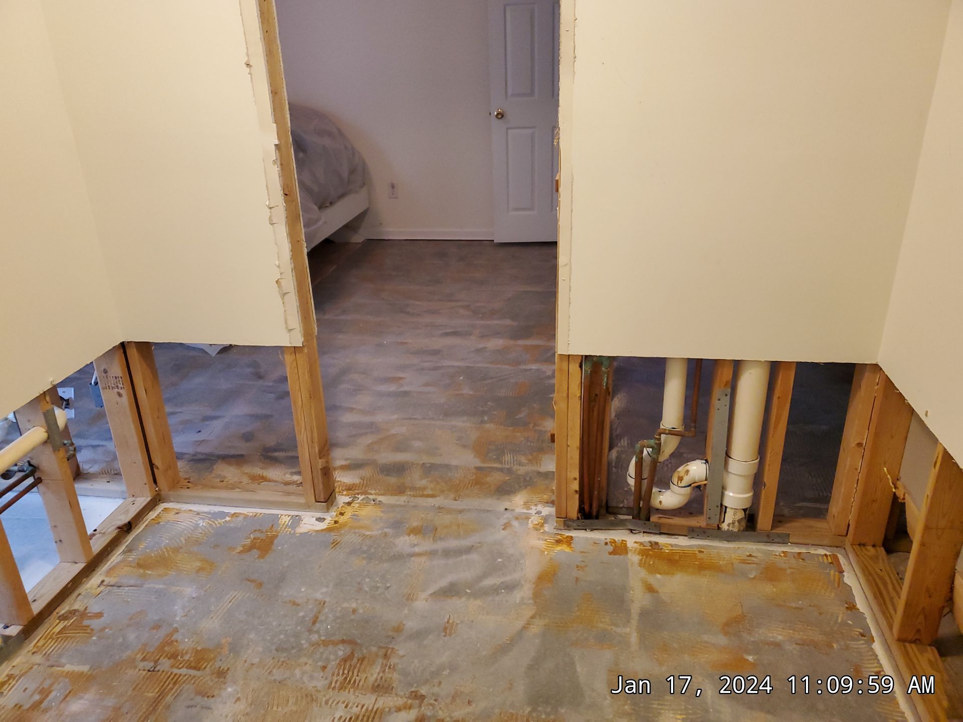 Water damage in Loganville by Baxter Professional LLC