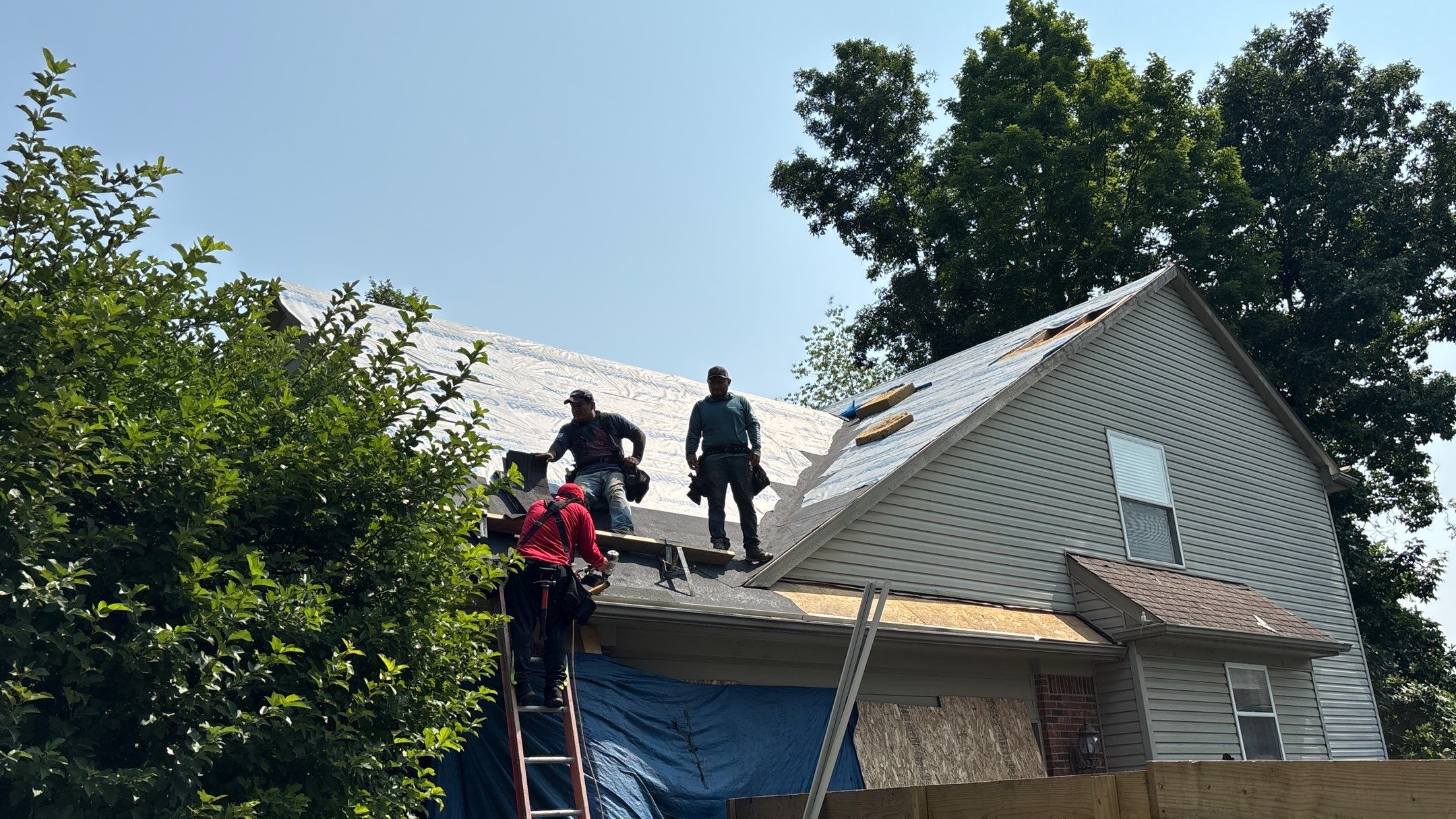 Roof Replacement using CertainTeed Landmark Max Def Shenandoah by 180 Contractors