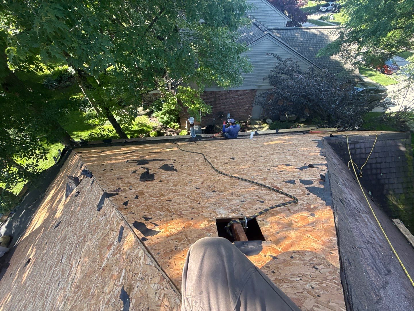 Roof Replacement using Owens Corning Duration Flex by 180 Contractors
