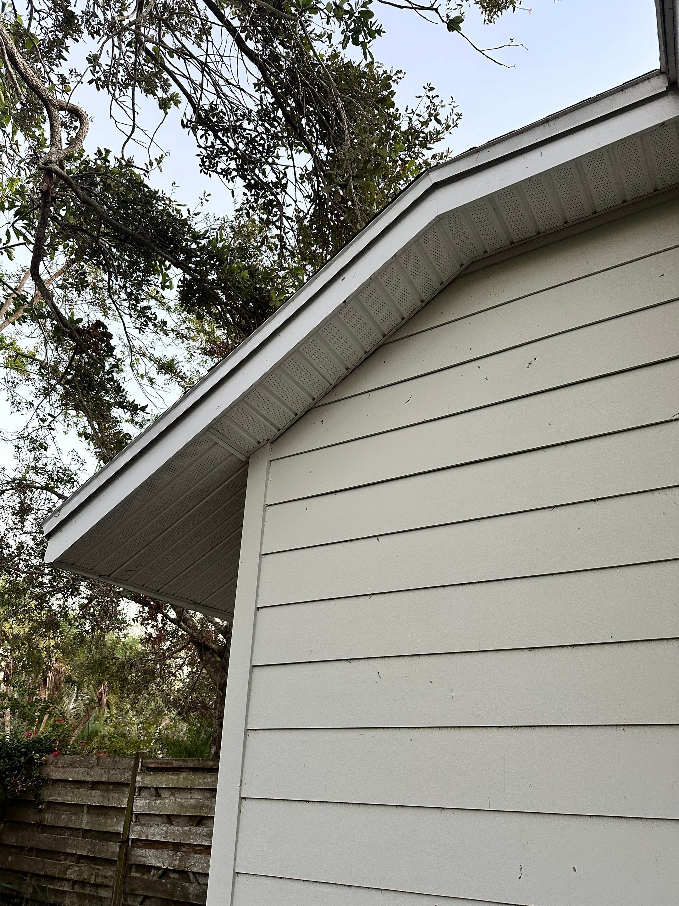 Replace All Soffit in the House in Sarasota FL by Gutter Professors