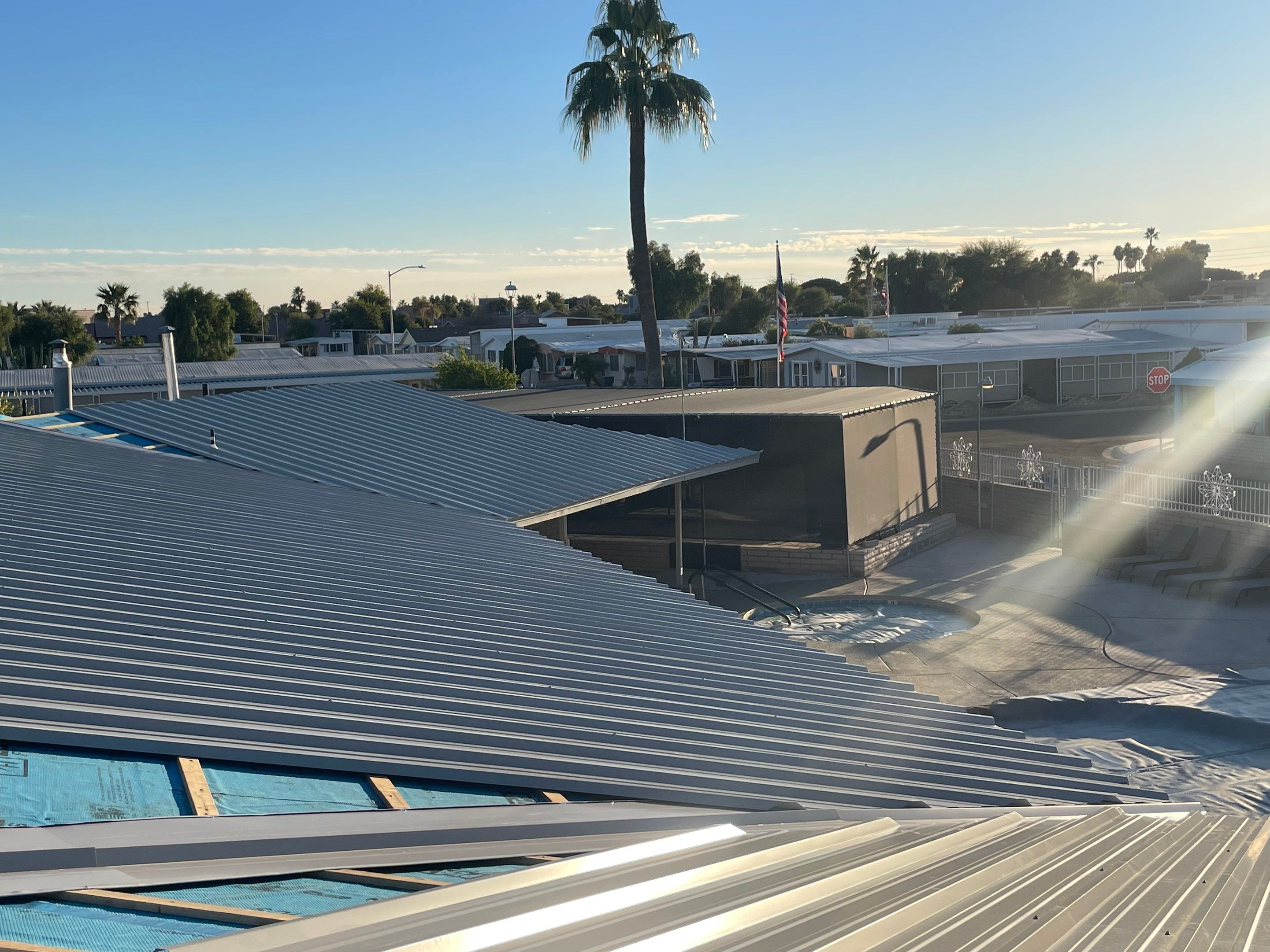 Galvalume Exposed Fastener by Reimagine Roofing