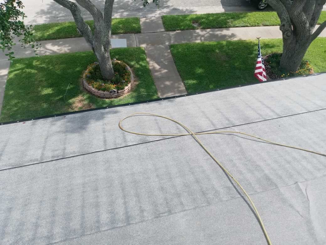 Its to Hot! Insulate this roof by Bayfront Roofing and Construction