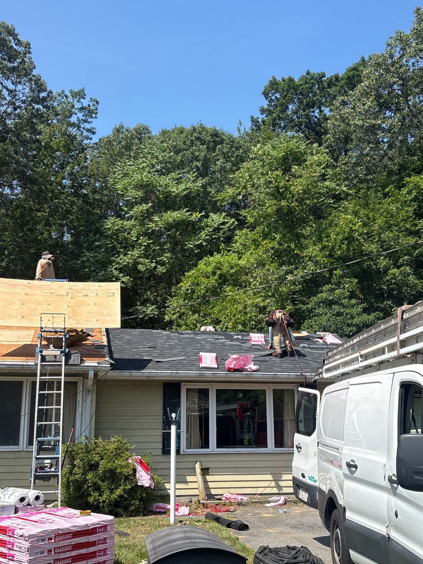 Onyx Black Roof Transformation in Maynard, MA by Mighty Dog Roofing of Greater Middlesex County