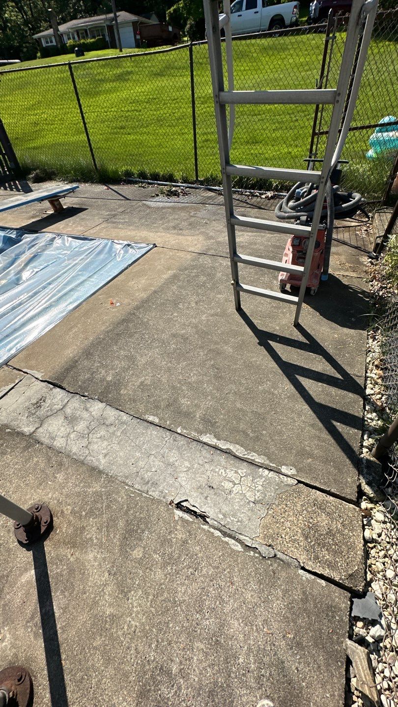 Pool Deck + Steps + Porch Project in JEANNETTE by Floors in a Day, Inc