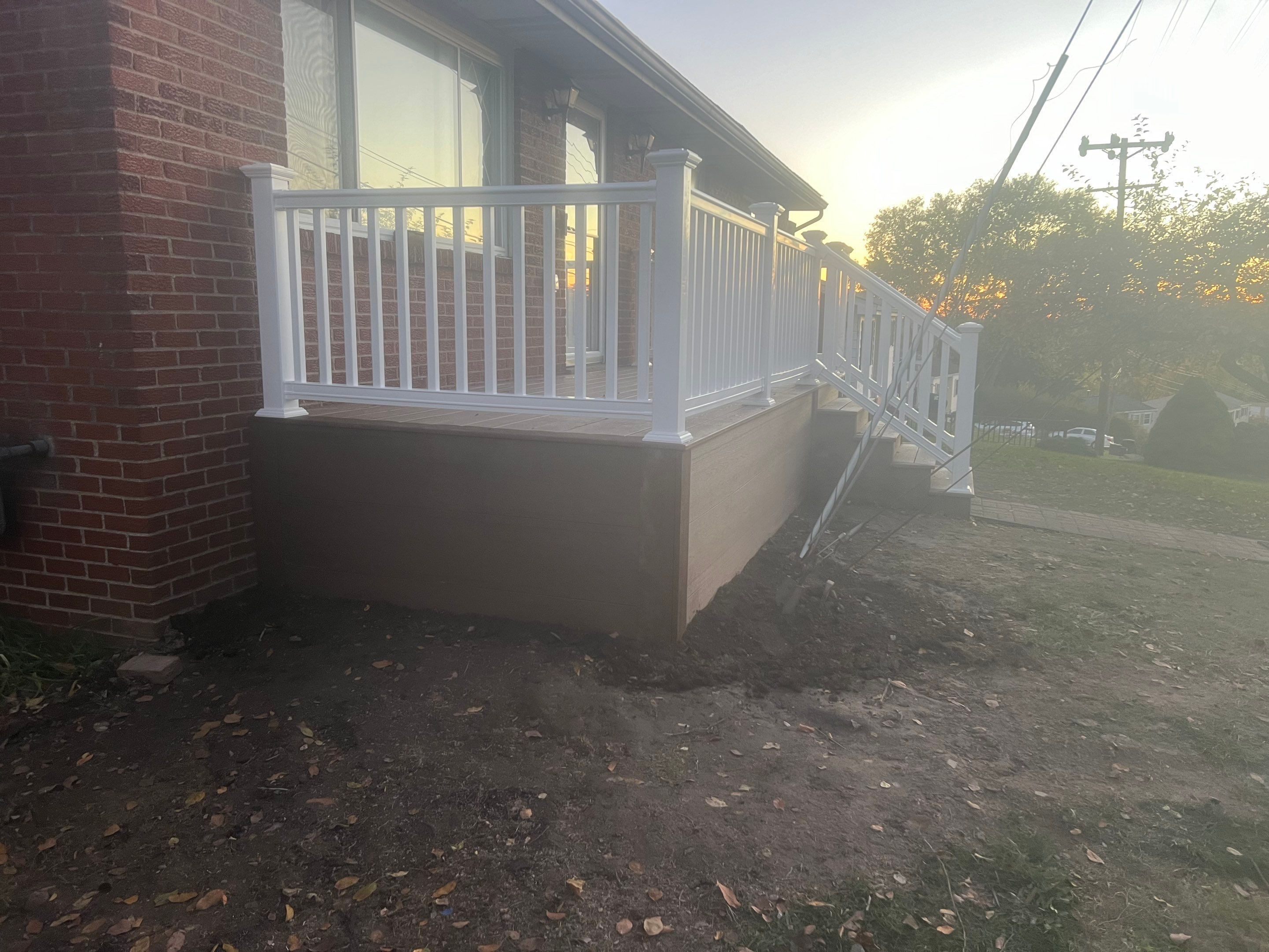 Deck and roof replacement  by Cousins Roofing Siding & Decks