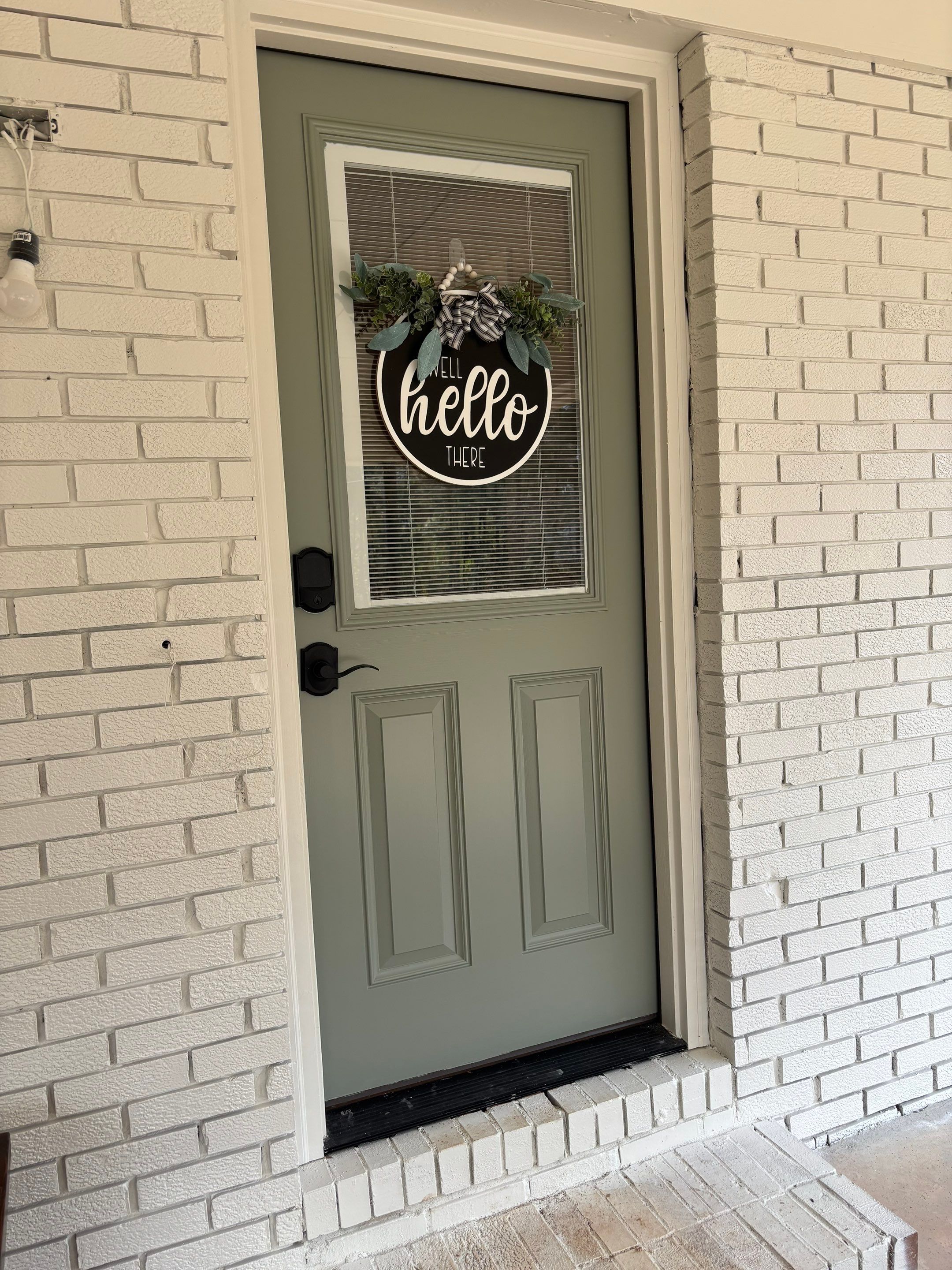 White Masonry Painting and Exterior Home Refresh in Covington by PGP Surface Solutions, LLC