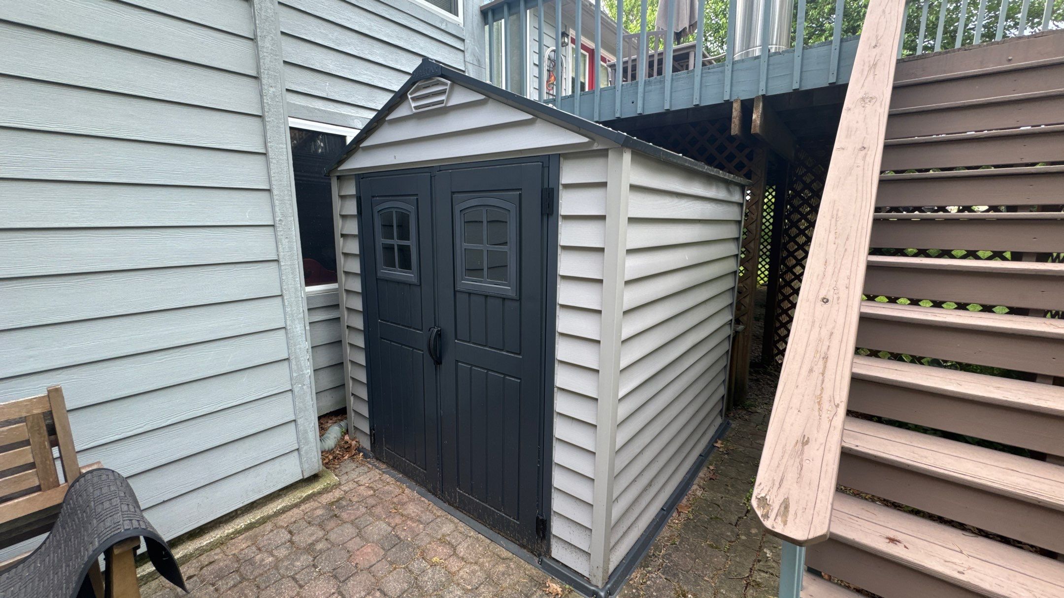 Siding Replacement using Ascend Laguna Blue by 180 Contractors