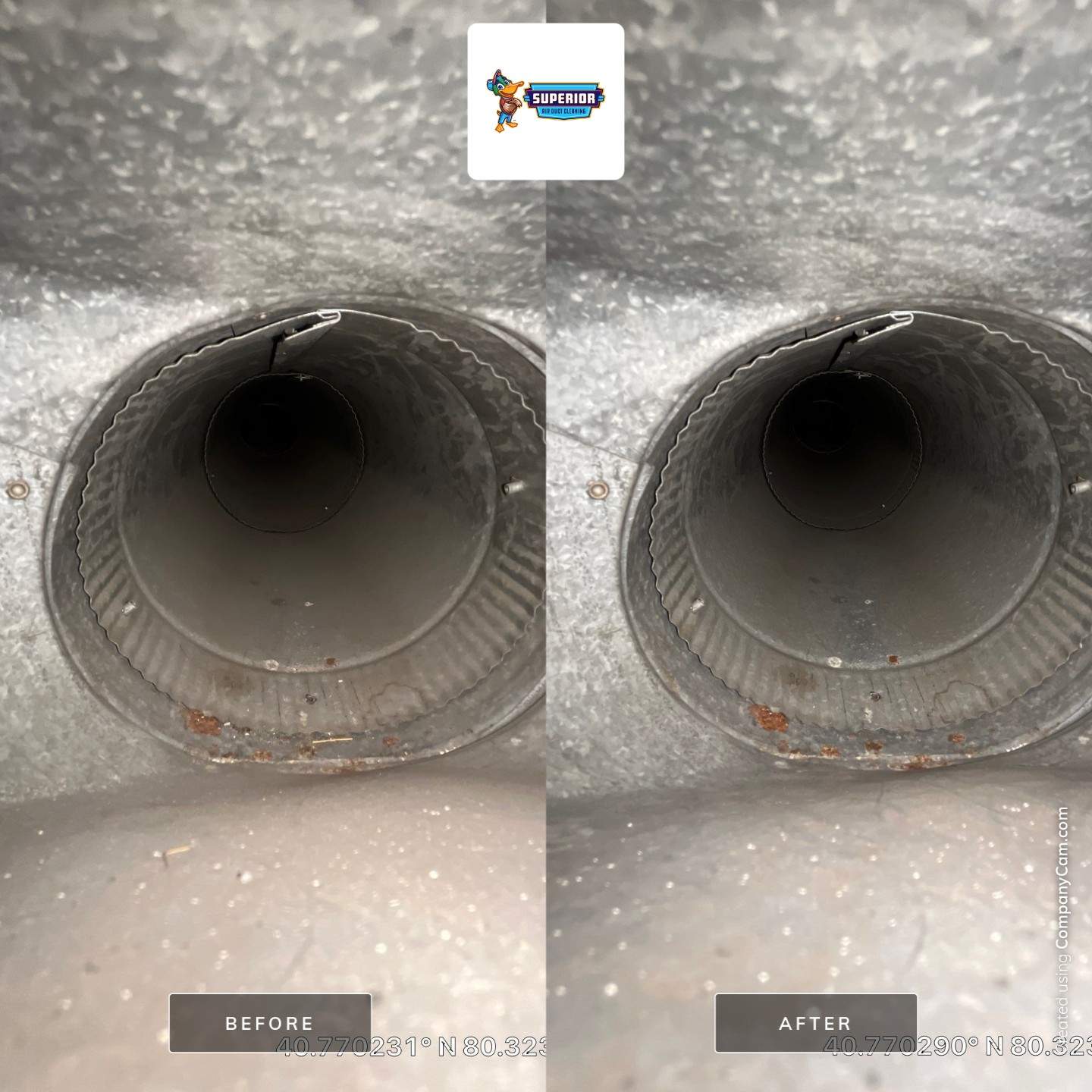 Air Duct Cleaning With a Vacuum Truck in Beaver Falls, PA by Superior Air Duct Cleaning