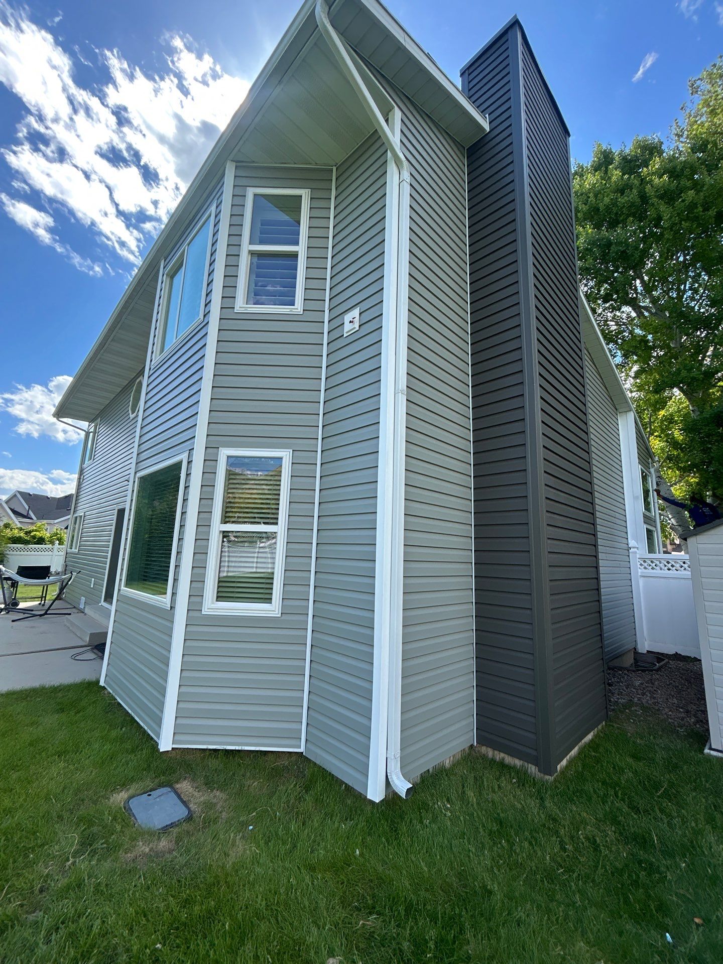 Project in Orem by Master Rain Gutters.