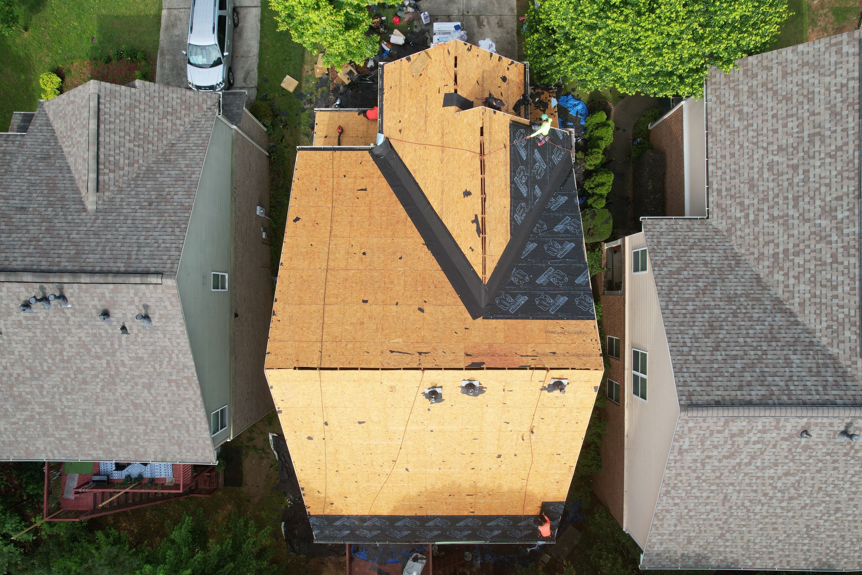 Residential Roof Replacement using OC TRUDEF DURATION WILLIAMSBURG 3/S by Inspector Roofing and Restoration