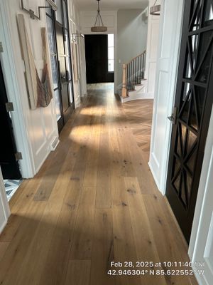 Oiled Floors! The Secret is...