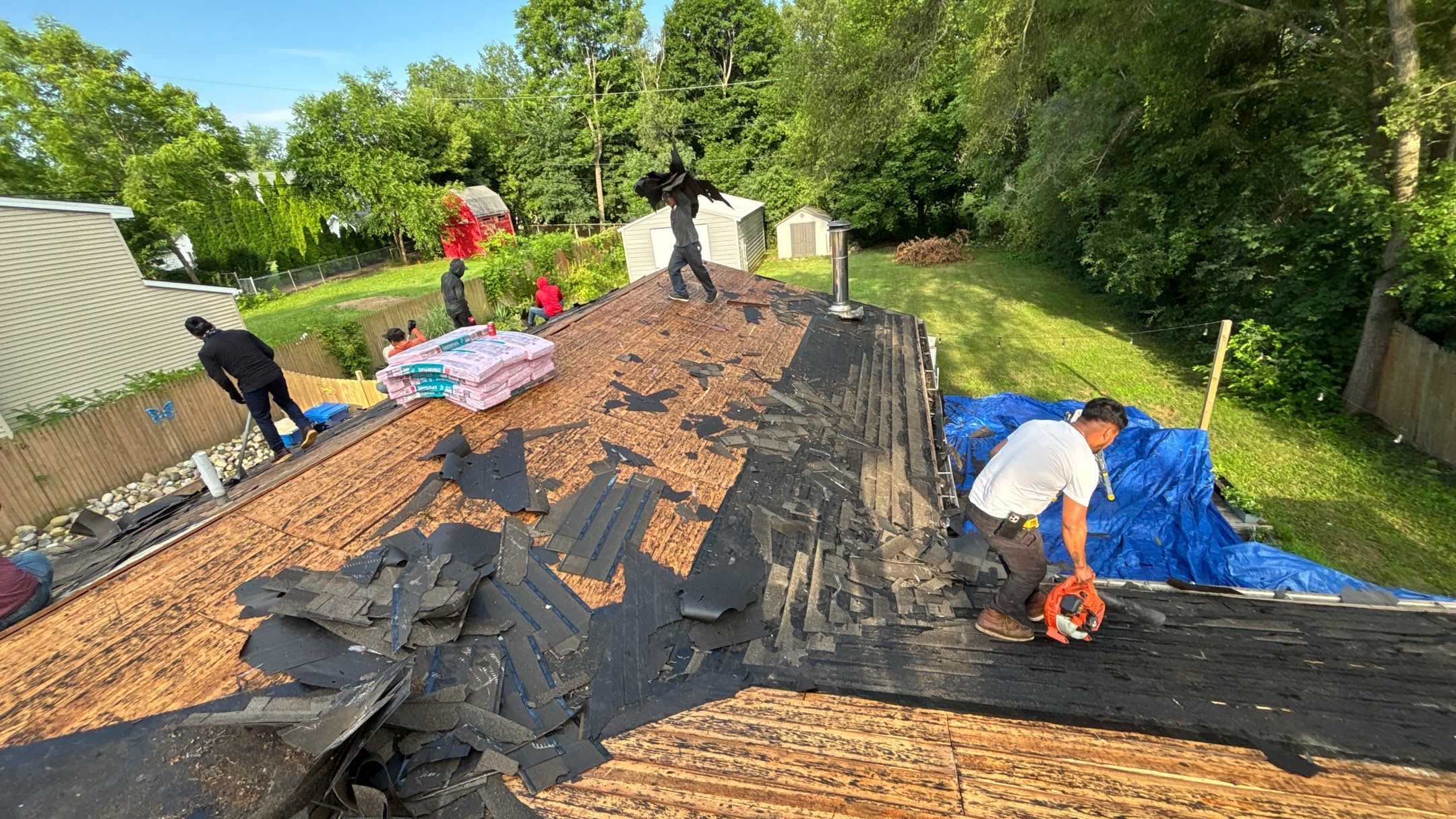 Roof Replacement using Owens Corning Summer Harvest by 180 Contractors