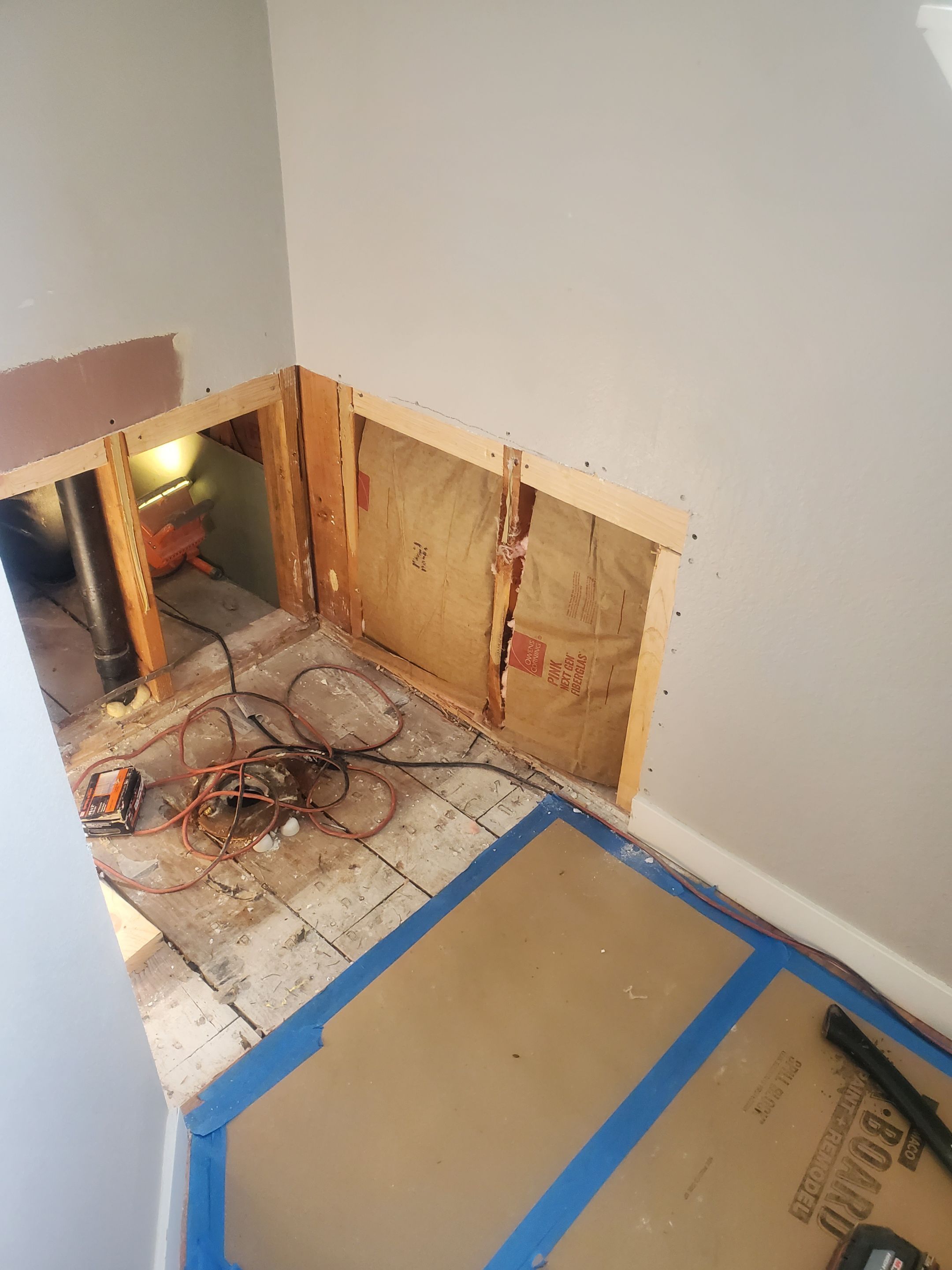 Storm Damage using Dehumidifiers by Construction Now LLC