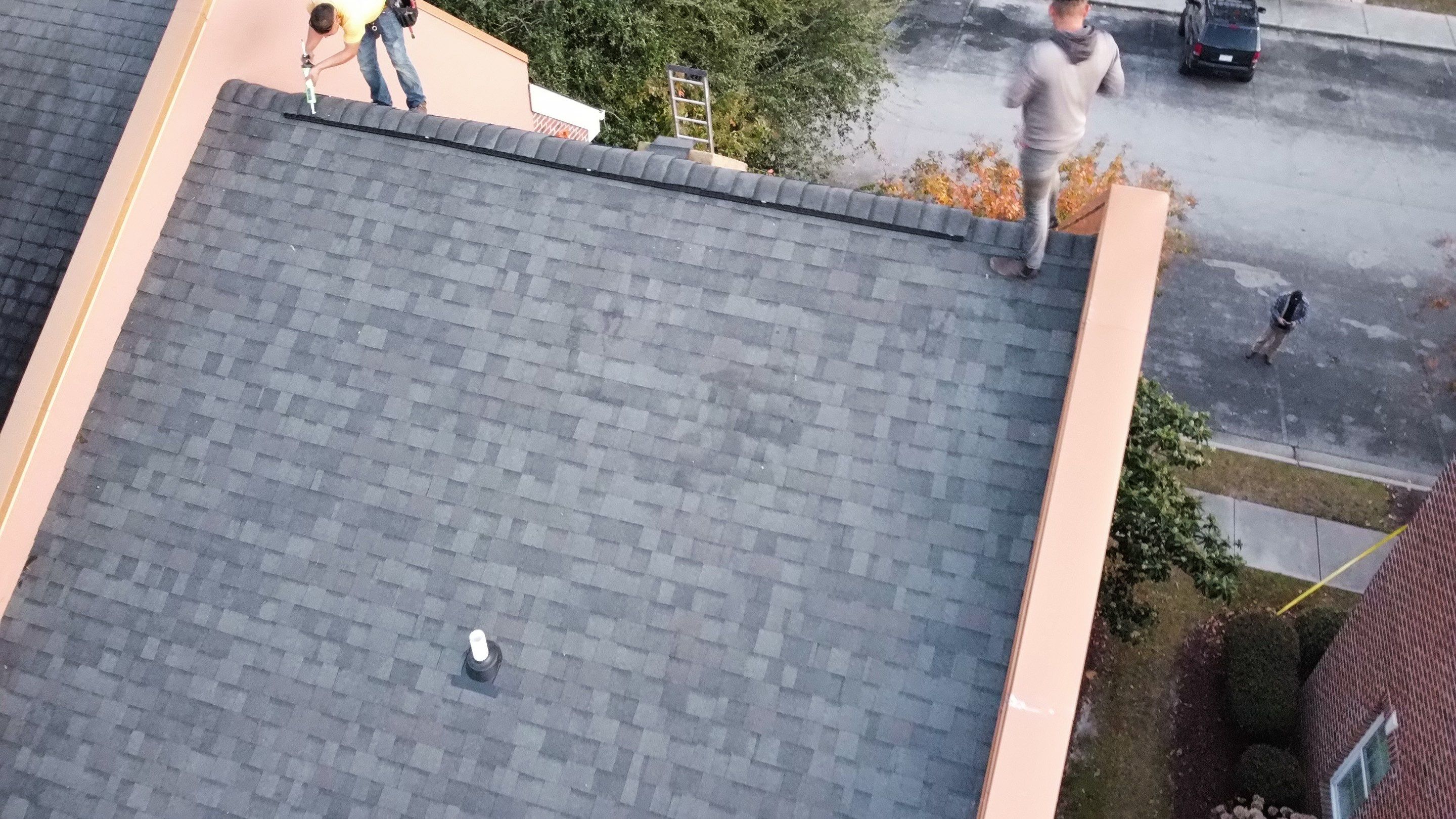 Roof Damage using  Shingle Starter 7.2" X 33.5' Roll by RGR Construction and Roofing, LLC