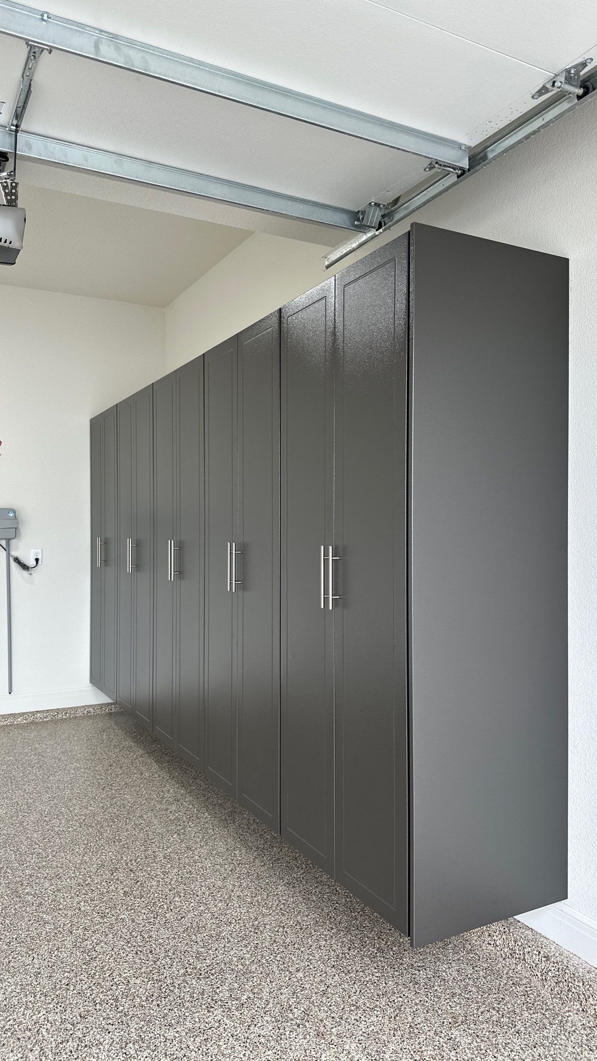 Ron B. upgraded his garage with cabinets and a Banner Garage Floor by Banner Garage