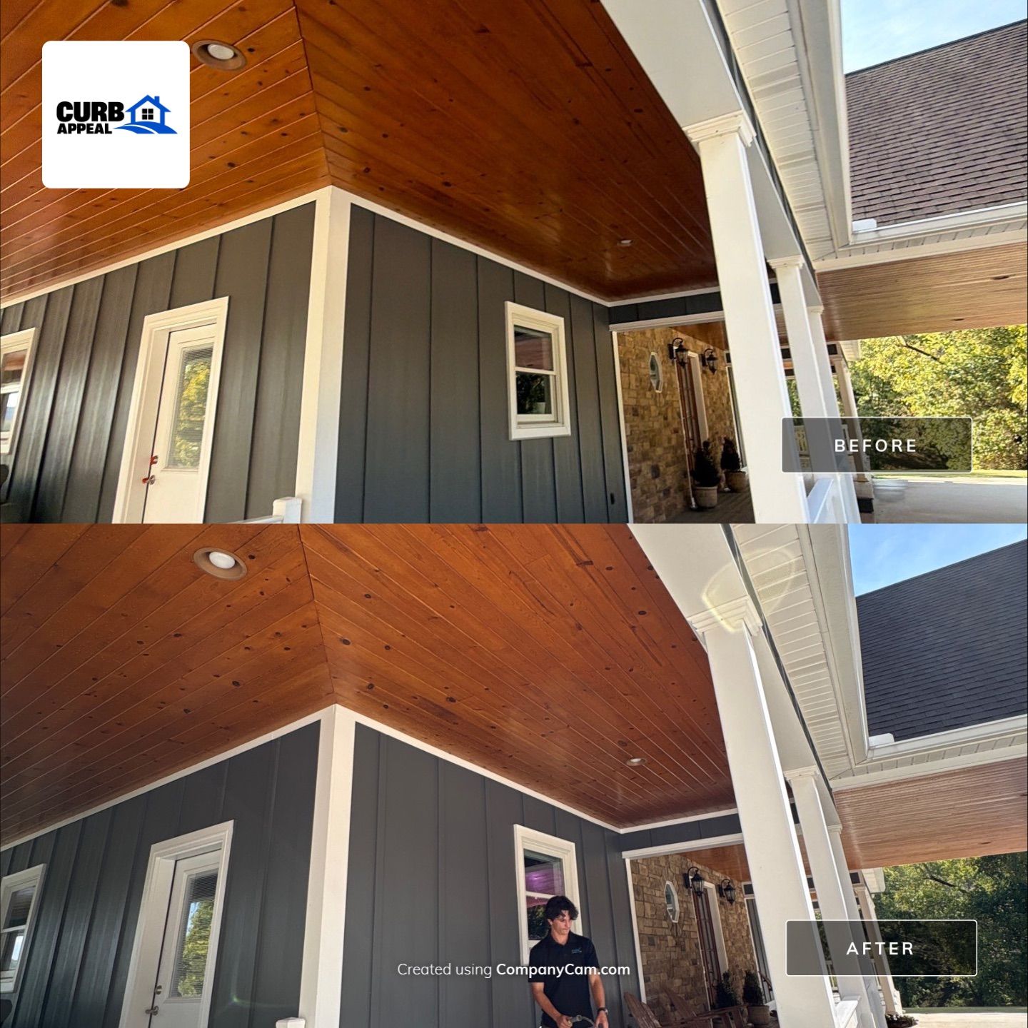 Project in Chattanooga by Curb Appeal 