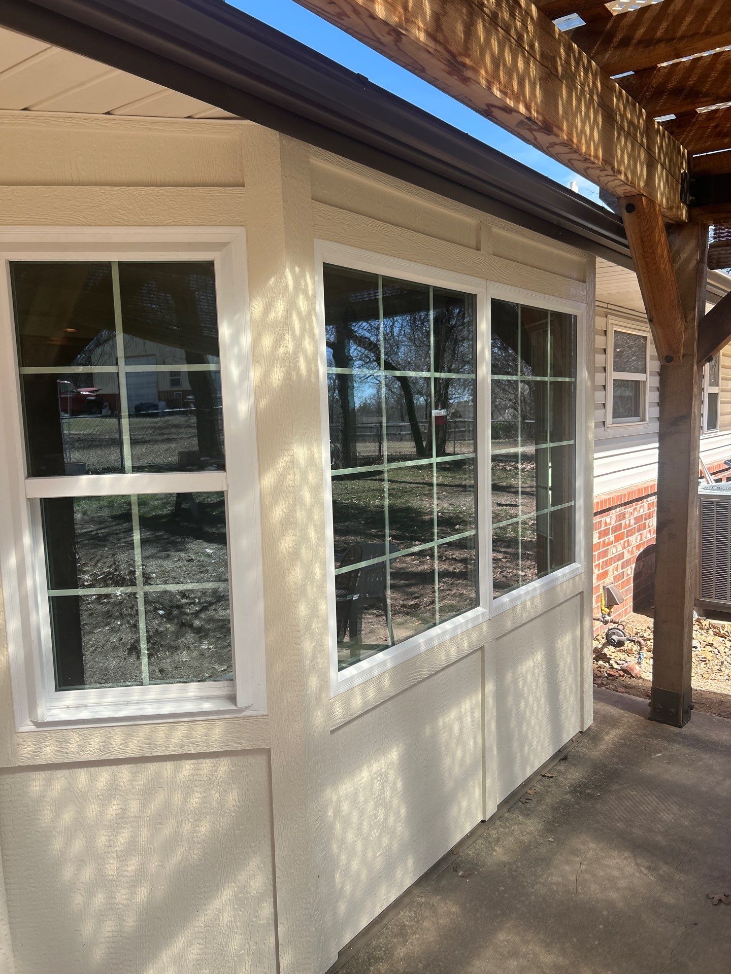 window replacement & custom work in Choctaw by McCann's Roofing and Construction
