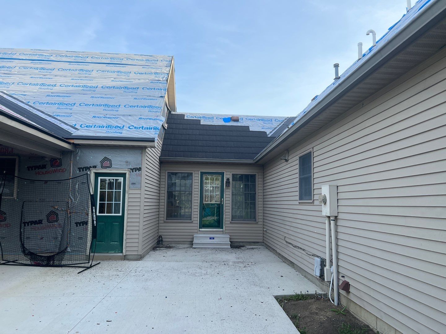 Residential Roofing Repair using Metstar Stone Coated Charcoal by Nitro Roofing and Construction