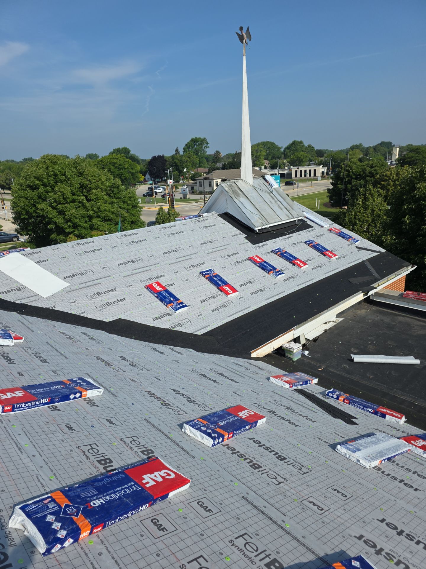 Lutherin Church Shingle Replacement  by Gellings Roofing & Siding