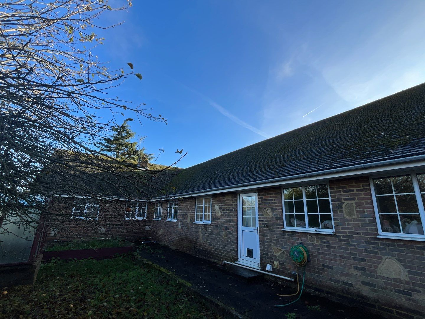 Roof Clean  - Moss Removal - Gutter Clean using Honda 15lpm Low Pressure Washing Machine by Ges Exterior Cleaning ltd