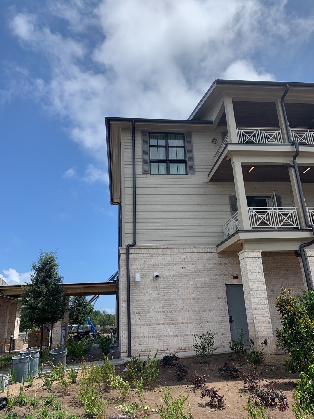 Half-Round Gutters for Coastal Homes in Panama City Beach FL by Gutter Professors