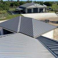 24ga 1" Nail-Strip Musket Gray  by Total Roofing System The Metal Roof Experts