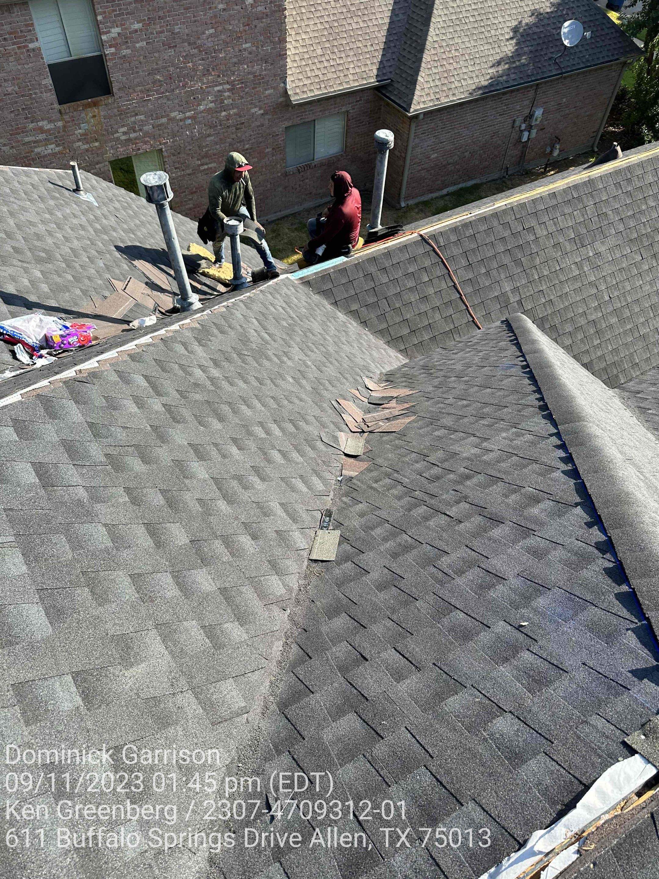 Project in Allen by Zeus Exteriors