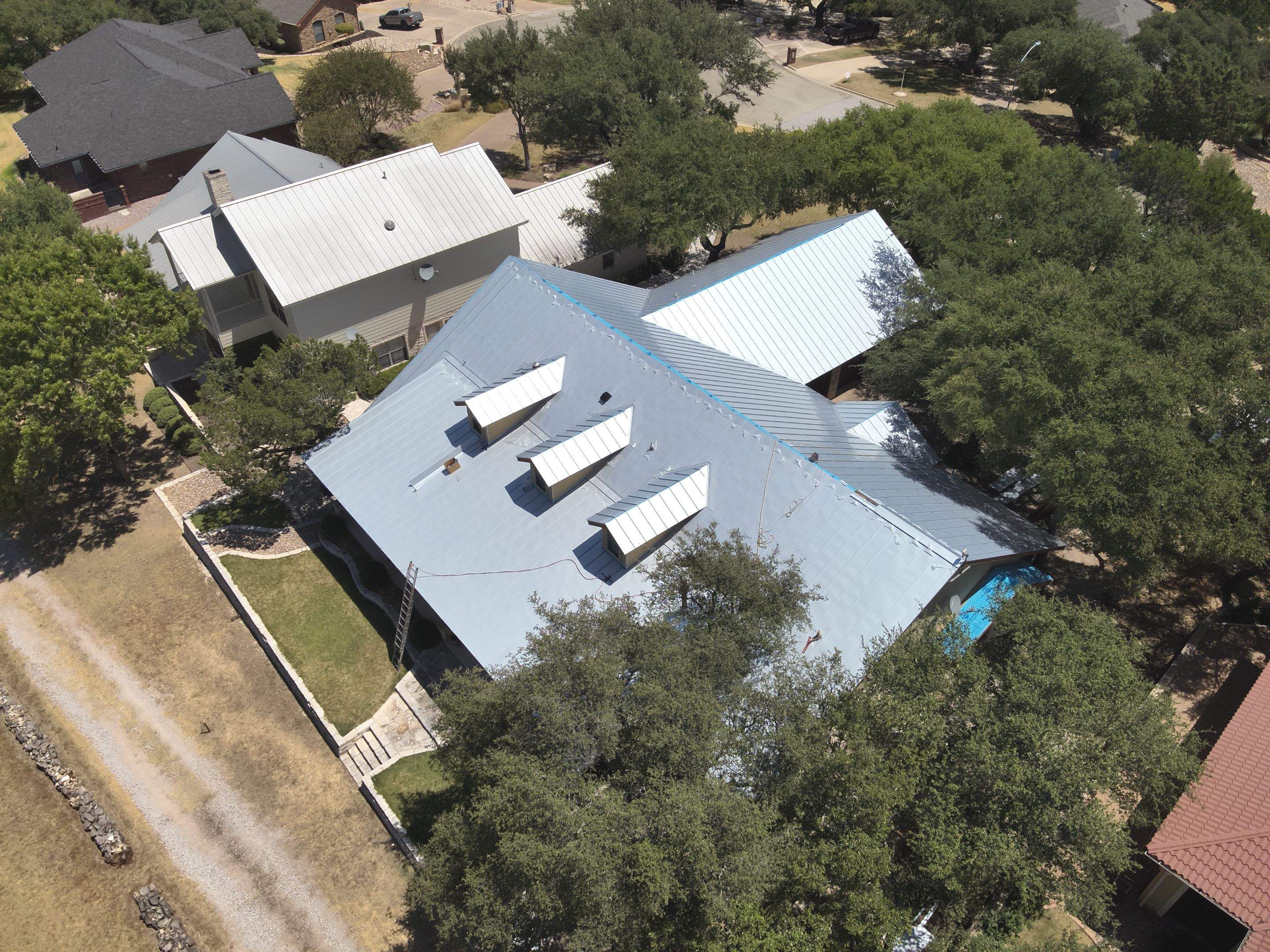 Metal Roof Replacement in Burnet, TX by Action Exteriors Austin