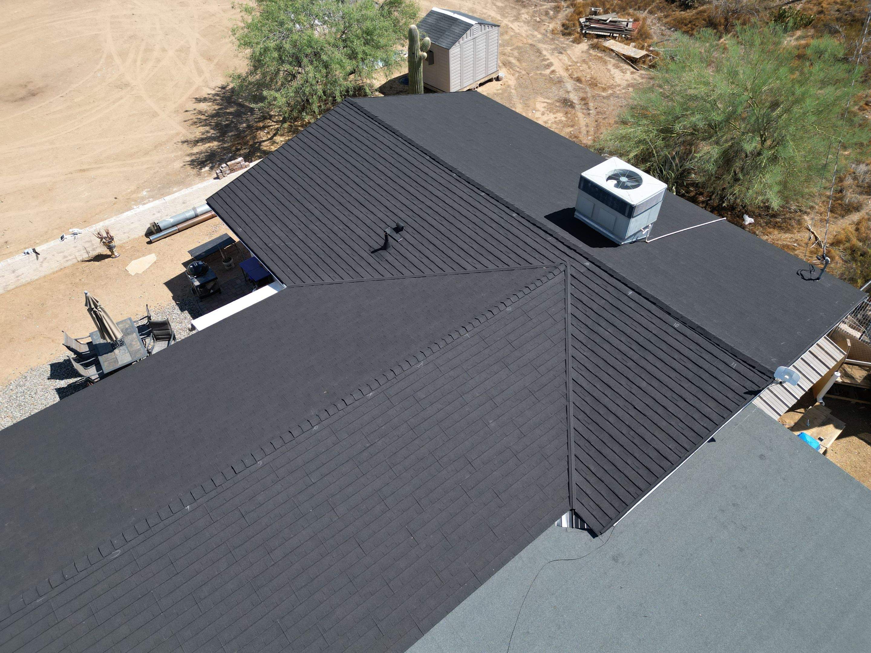 Graphite Stone Coated Steel by Reimagine Roofing