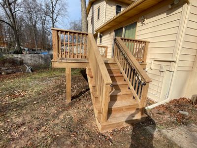 Deck Installation using Treated Lumber