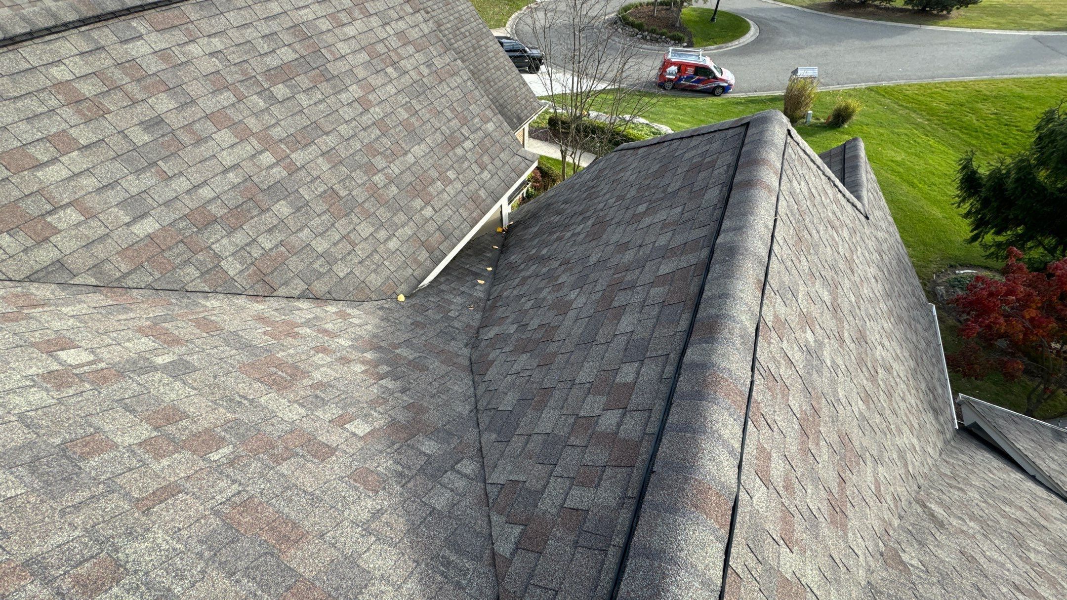 Roof Replacement using CertainTeed Landmark Moire Black by 180 Contractors