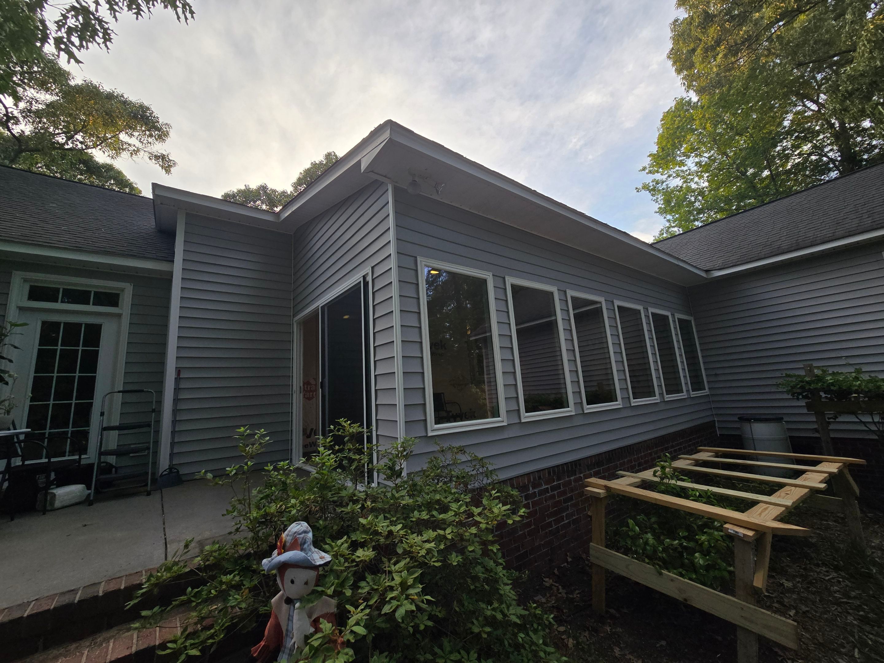 Custom Sunroom Conversion and Window Installation in New Bern by The Remodeling Company