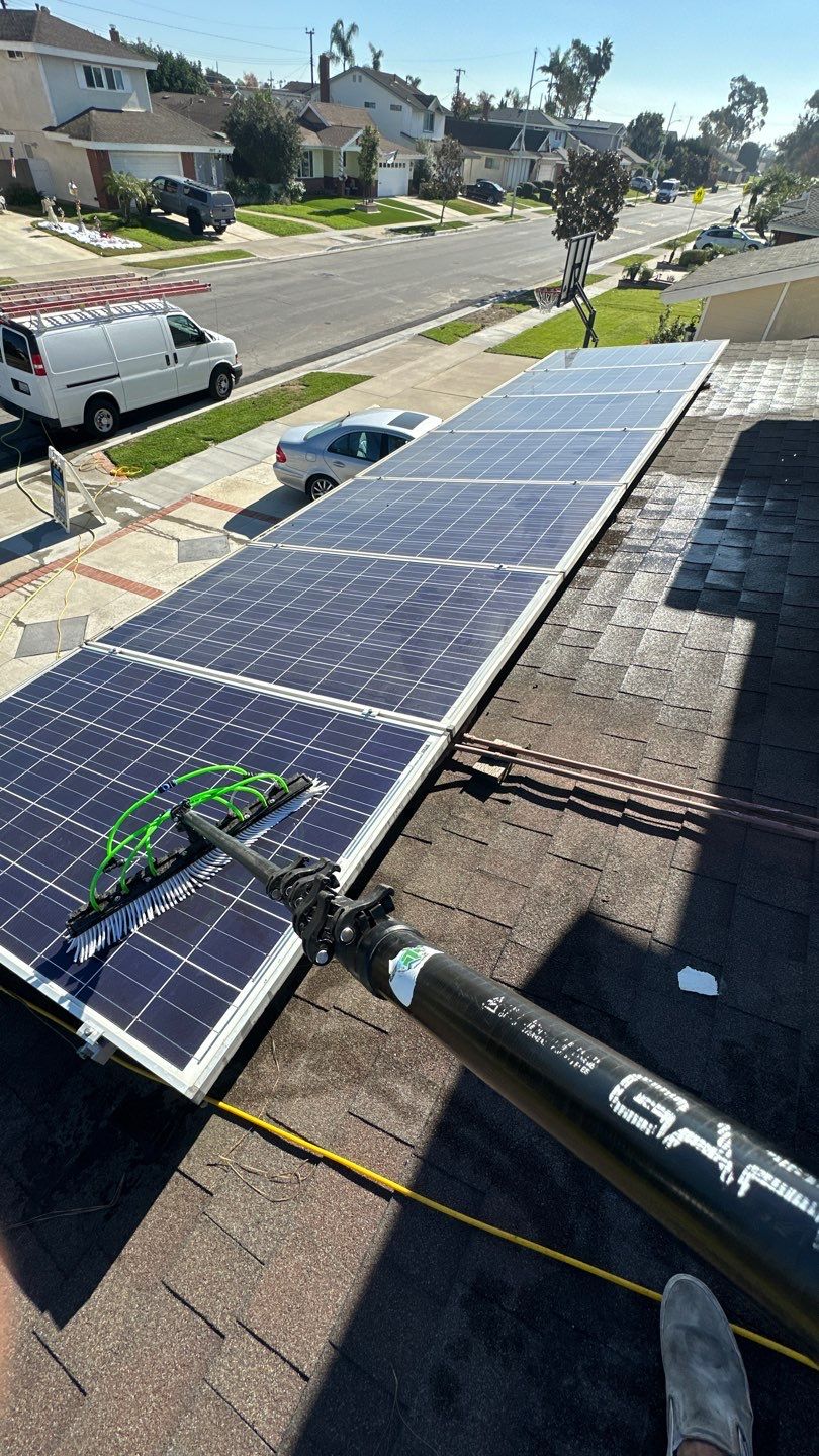 Huntington Beach Solar Panel Cleaning by Property Cleaning Experts