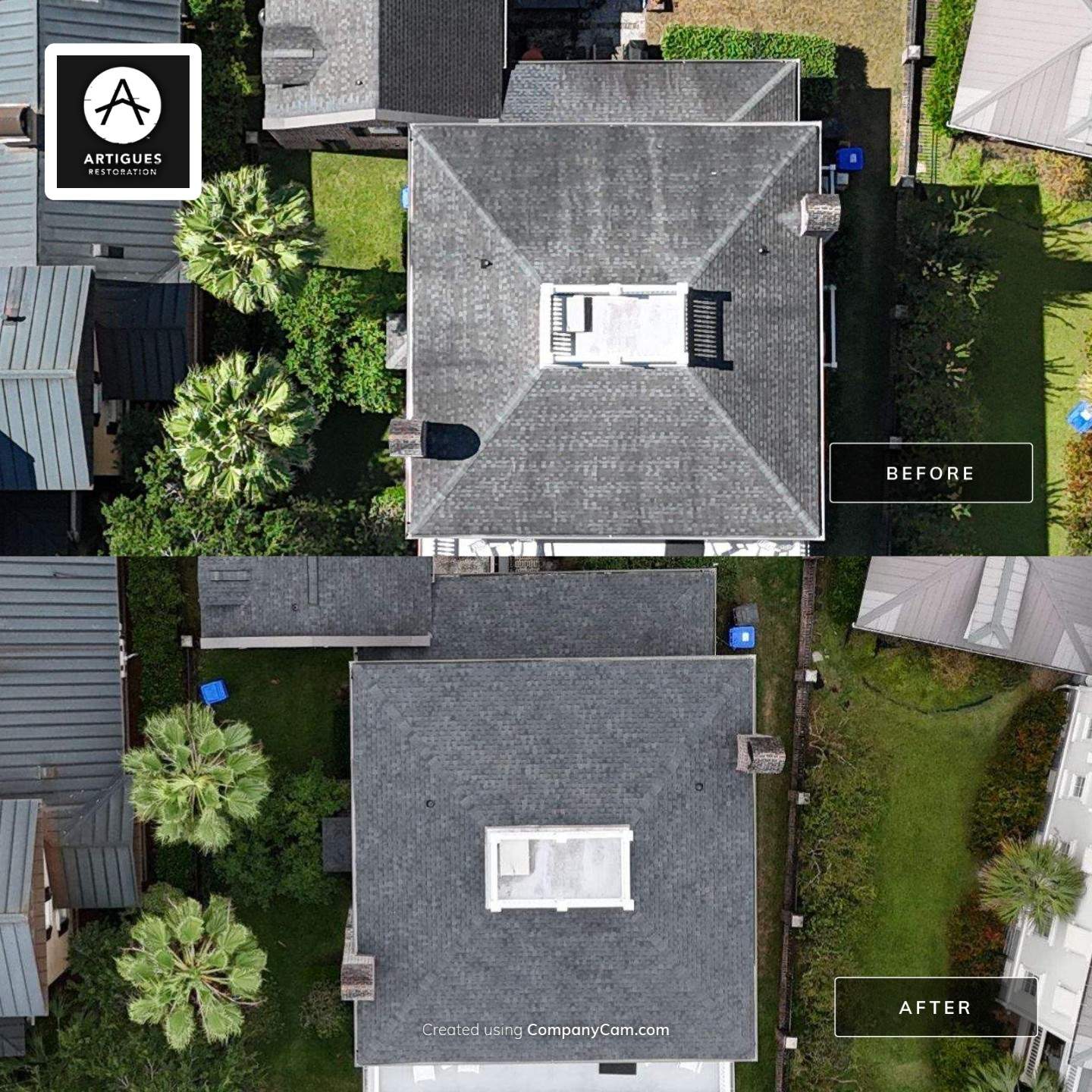 Mt. Pleasant Residential Home by Artigues Roofing & Restoration Services