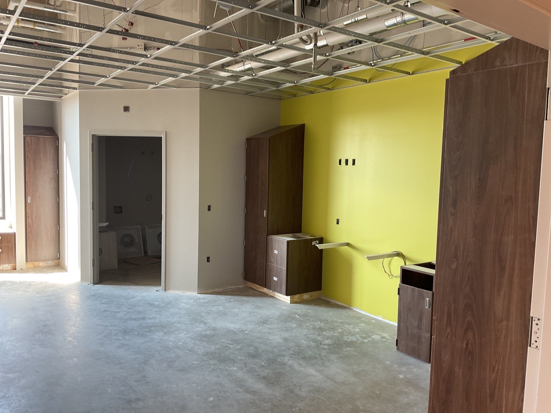 New Commercial Build Painting by Select Painting, Coatings & Garage Cabinets